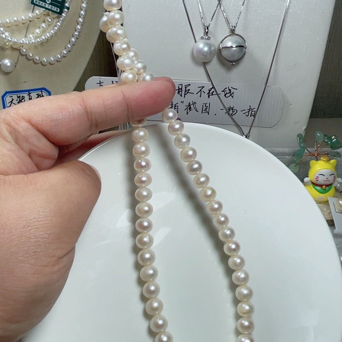 淡水珍珠颈饰未镶嵌