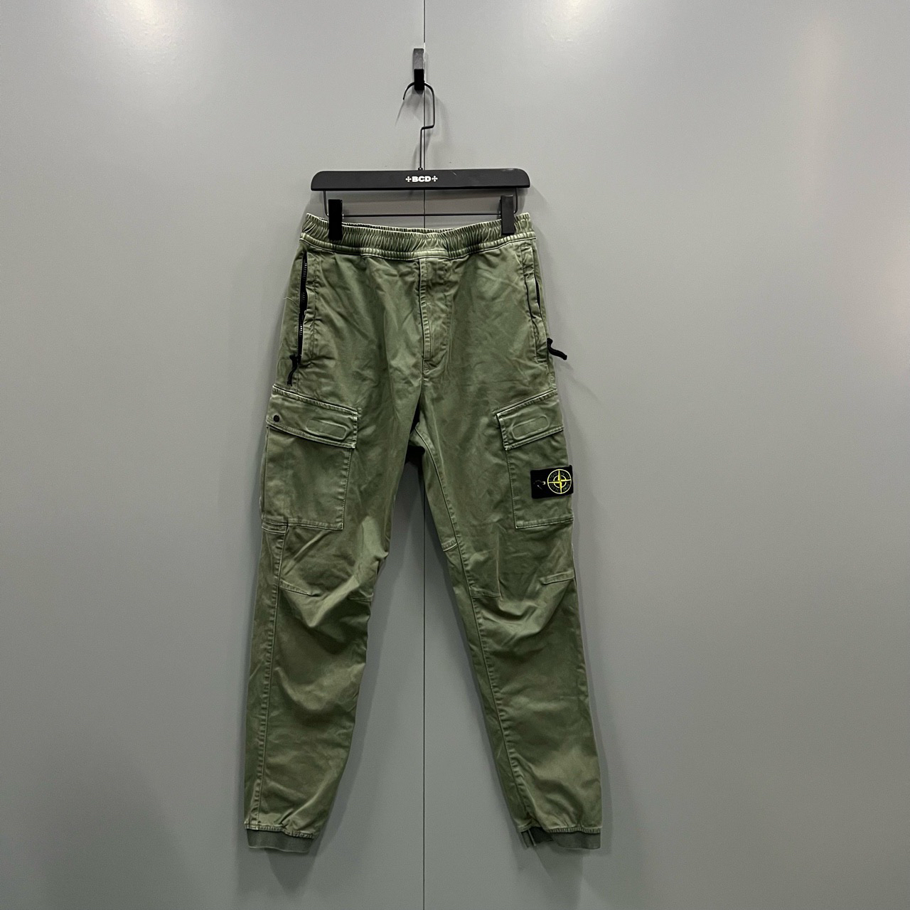 95新 STONE ISLAND SINCE/石岛 （jp）121 军绿色长裤 31码