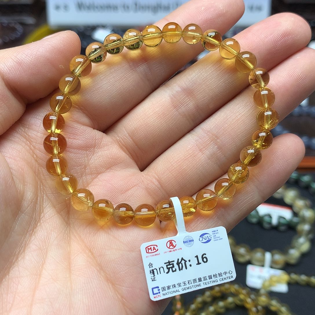 水晶手链未镶嵌手链