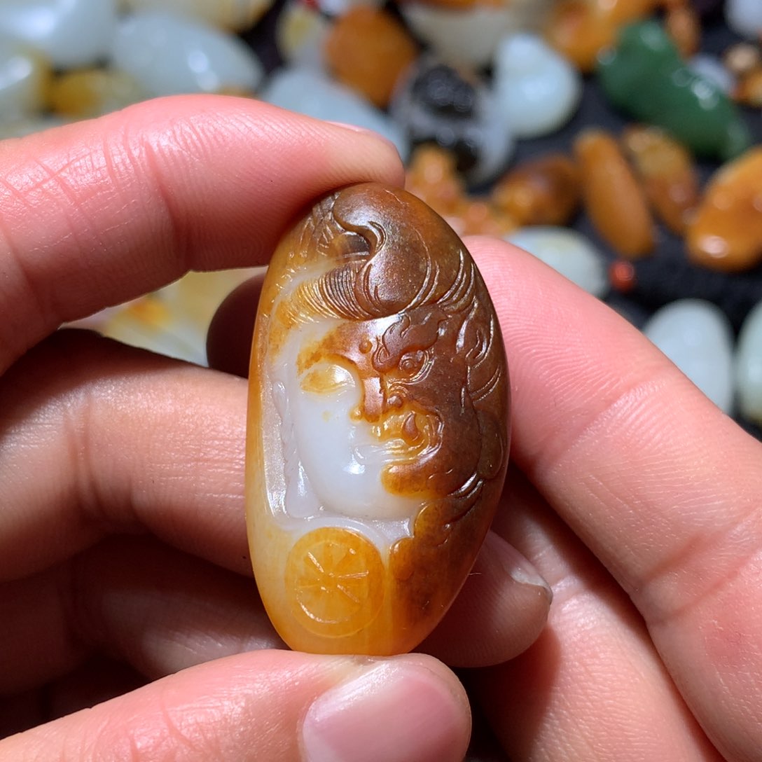 和田玉吊坠(不含链)未镶嵌༒****༒