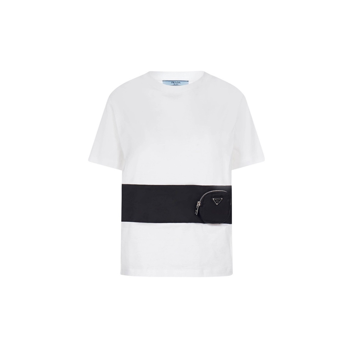 99新 Prada/普拉达 CZF0521/PRADA/普拉达/拼色短袖/尺码S/带吊牌