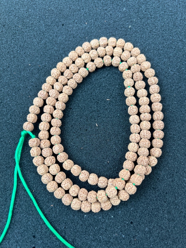 原生态小金刚菩提假一代龙108手串7mm+