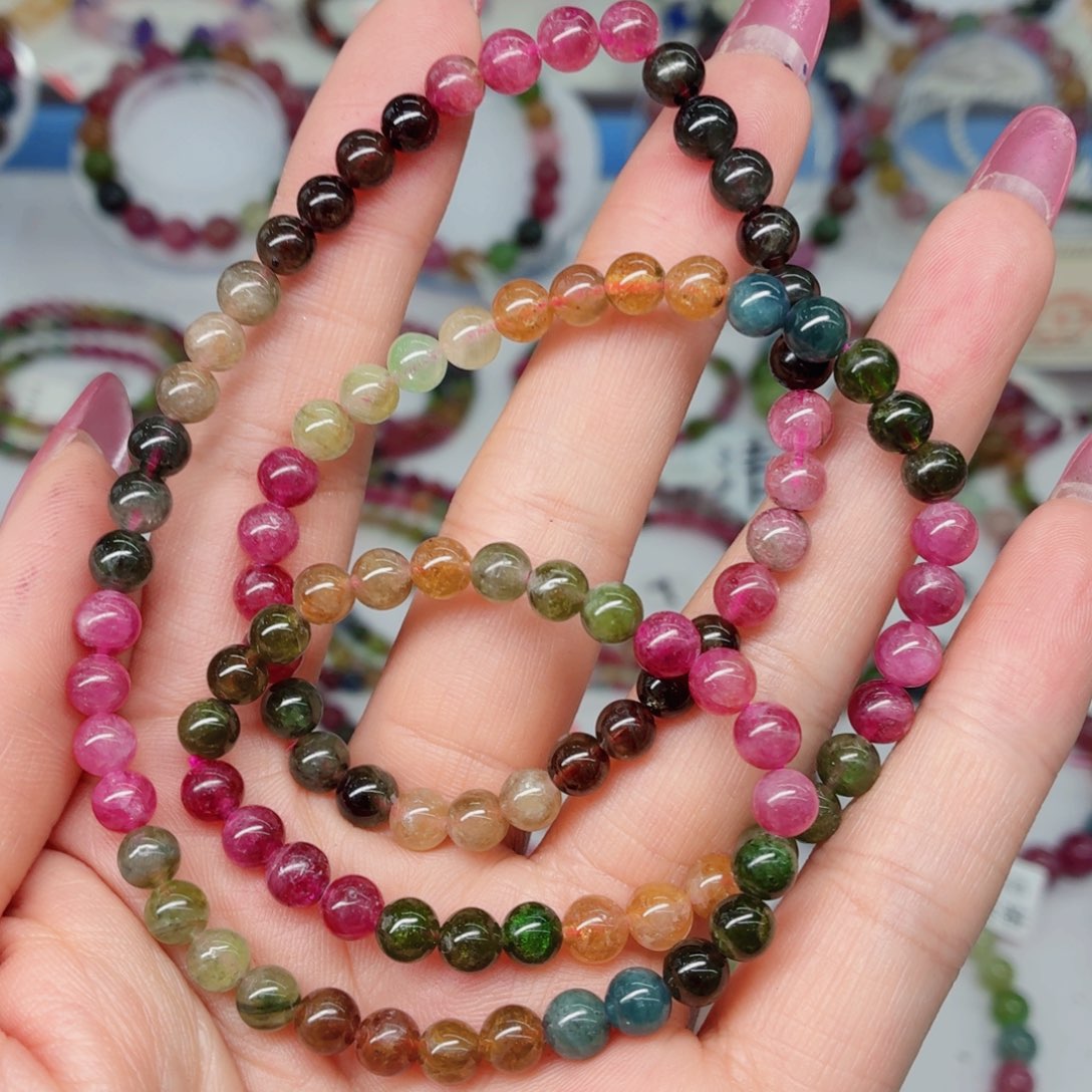 未镶嵌手链碧玺36