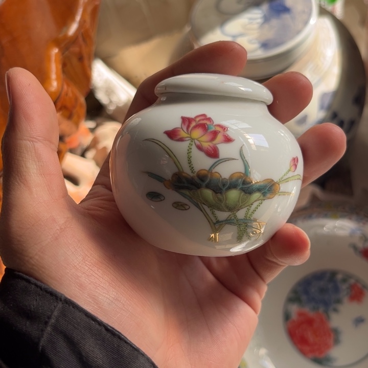 碗陶景德镇高温细白瓷餐具