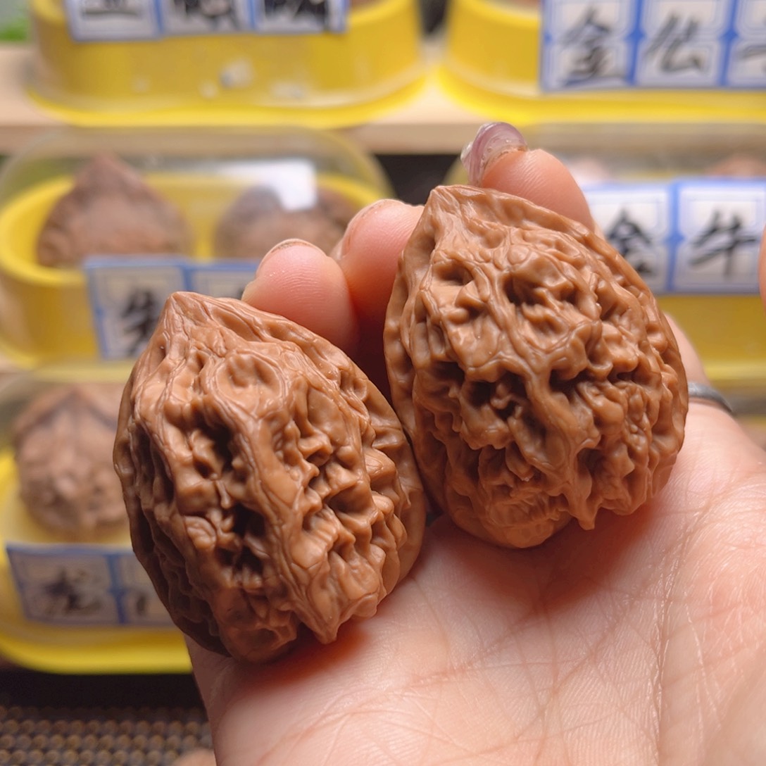 文玩核桃把件火苗