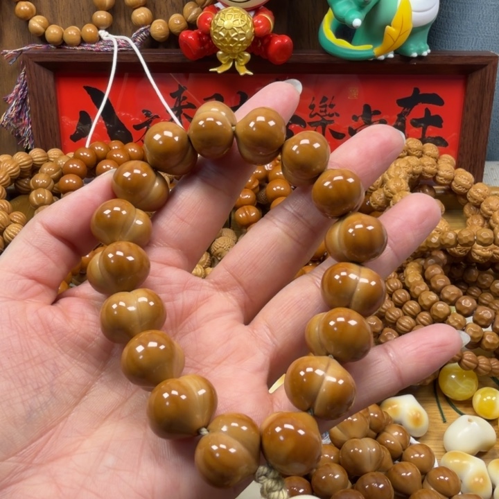 天***季猴头核桃手串猴头核桃手串全品