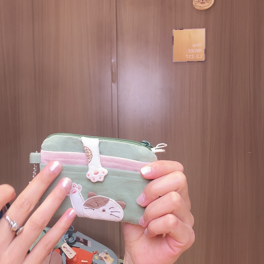 鳄鱼皮（革）小gon卡包零钱包