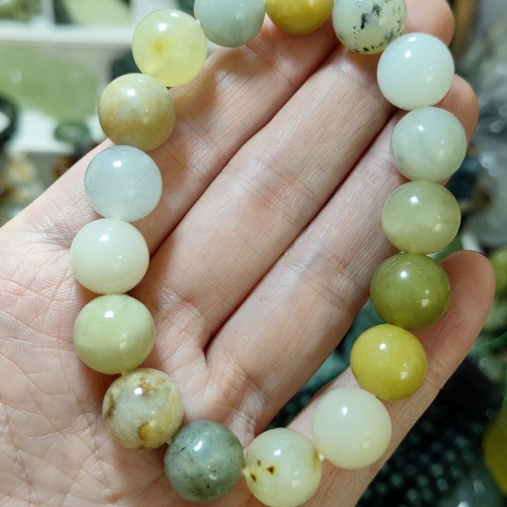 岫玉手串款式手串未镶嵌