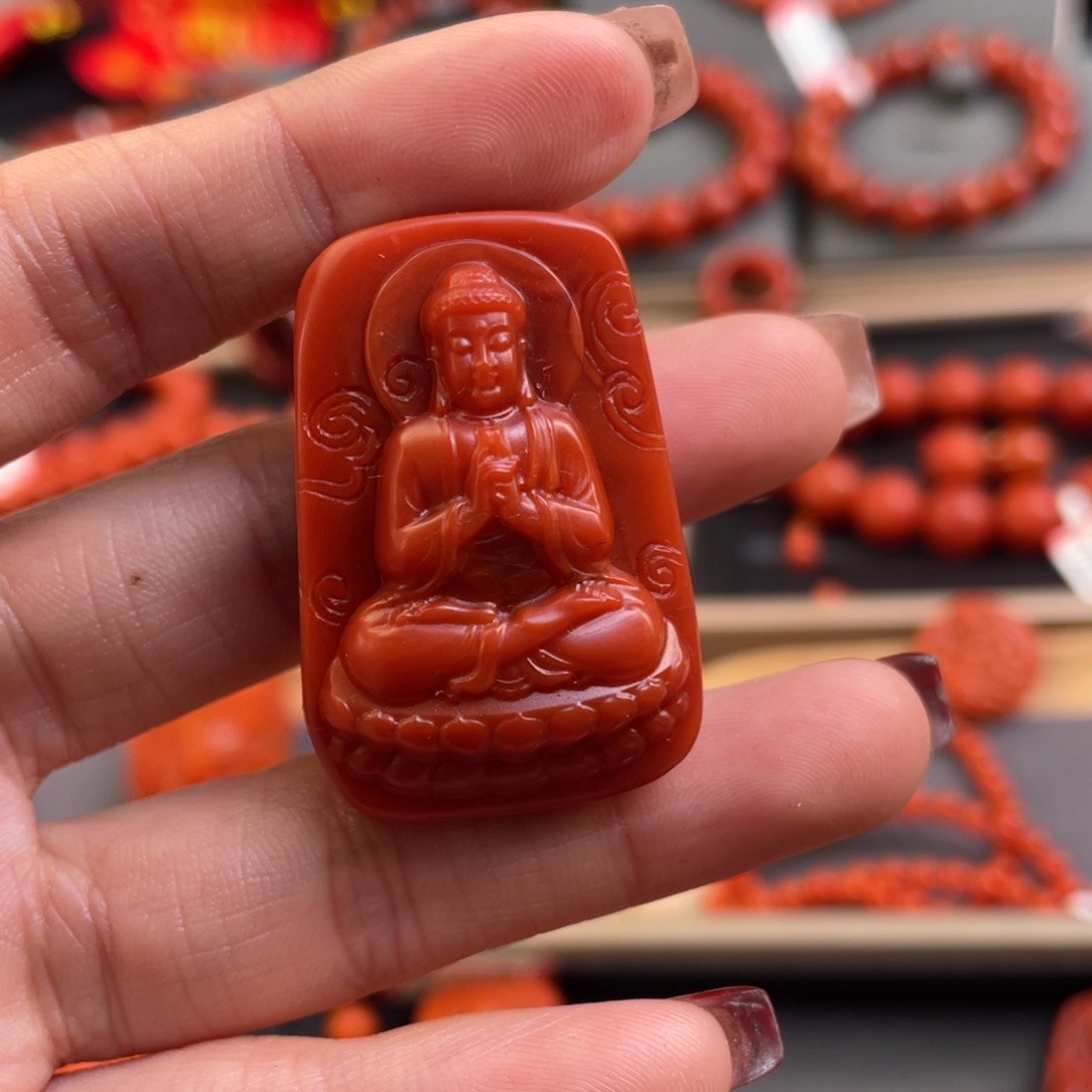 南红玛瑙雕刻未镶嵌