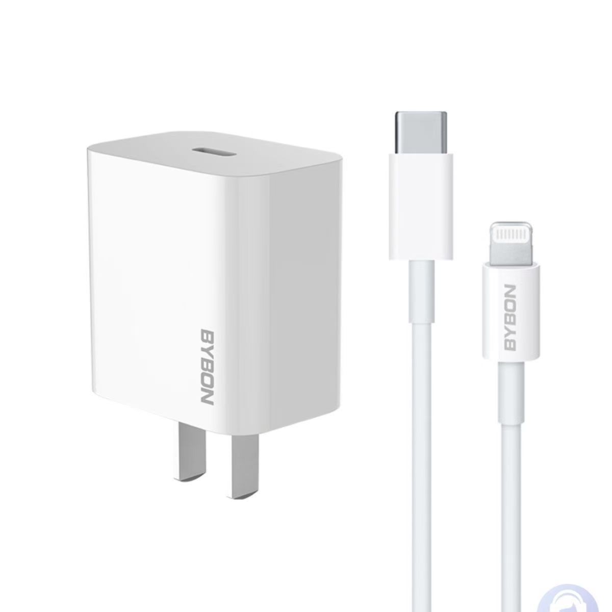 百邦致生活PD20W充电套装适用于iphone8/X/XS/11/12/13/14系列