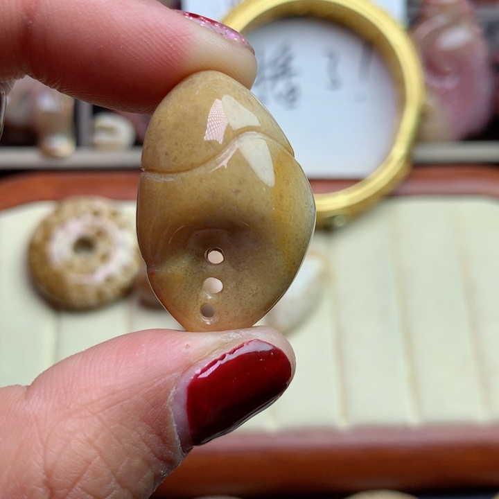 硅化珊瑚（珊瑚玉）颈饰未镶嵌