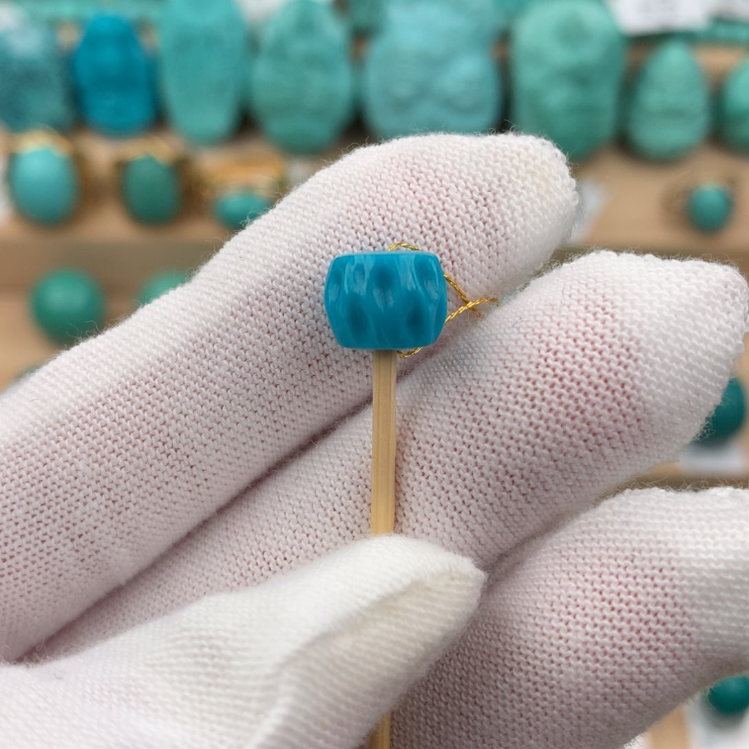 绿松石配饰未镶嵌卡9*7