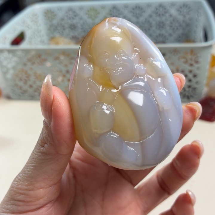 玛瑙/玉髓未镶嵌吊坠(不含链)