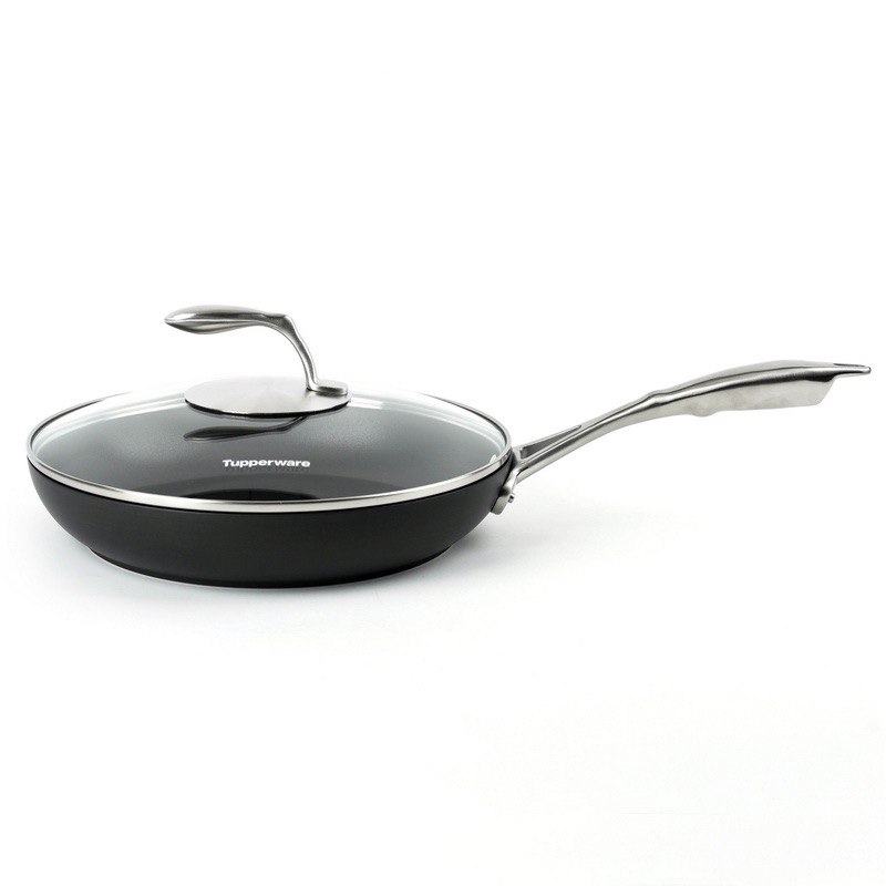 特惠20cm至尊精钢不锈钢平底煎锅无涂层煎饼好用不粘锅平底小煎锅