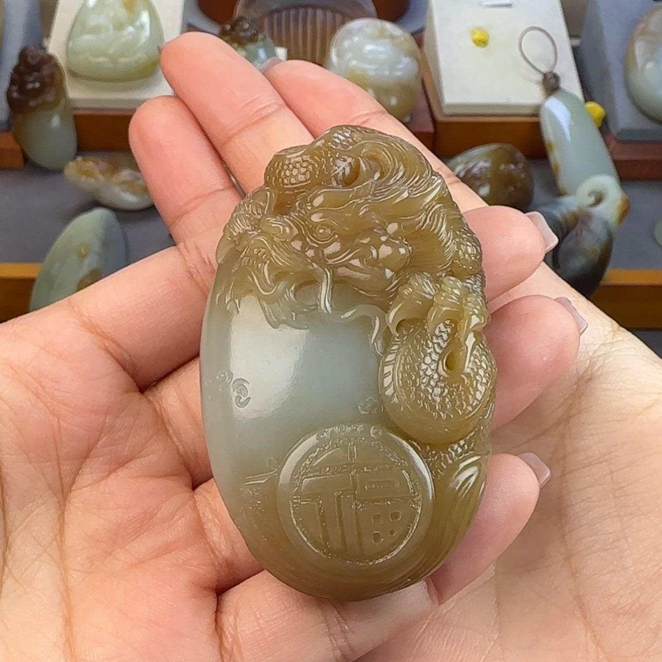 【闪购商品】和田玉颈饰未镶嵌t****g