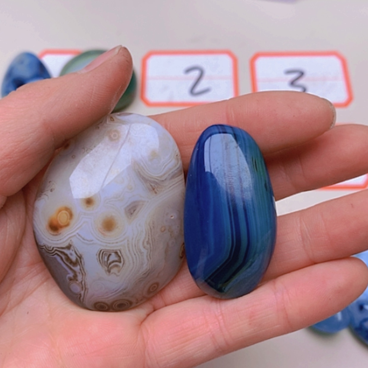 【闪购商品】玛瑙/玉髓珠宝奇石未镶嵌乐*