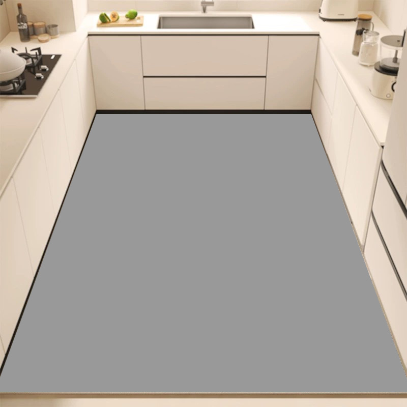 家用吸水皮革加厚防水皮革可裁剪免打理耐脏防水防滑入户厨房垫