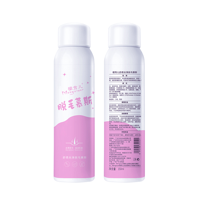 Mengxiuer檬秀儿舒柔丝滑脱毛慕斯