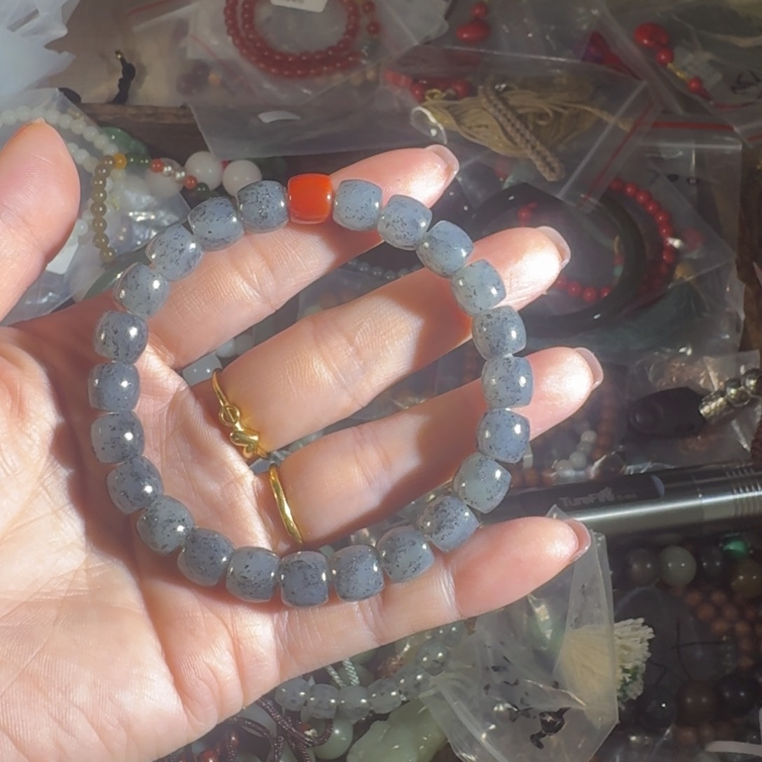 和田玉手链未镶嵌