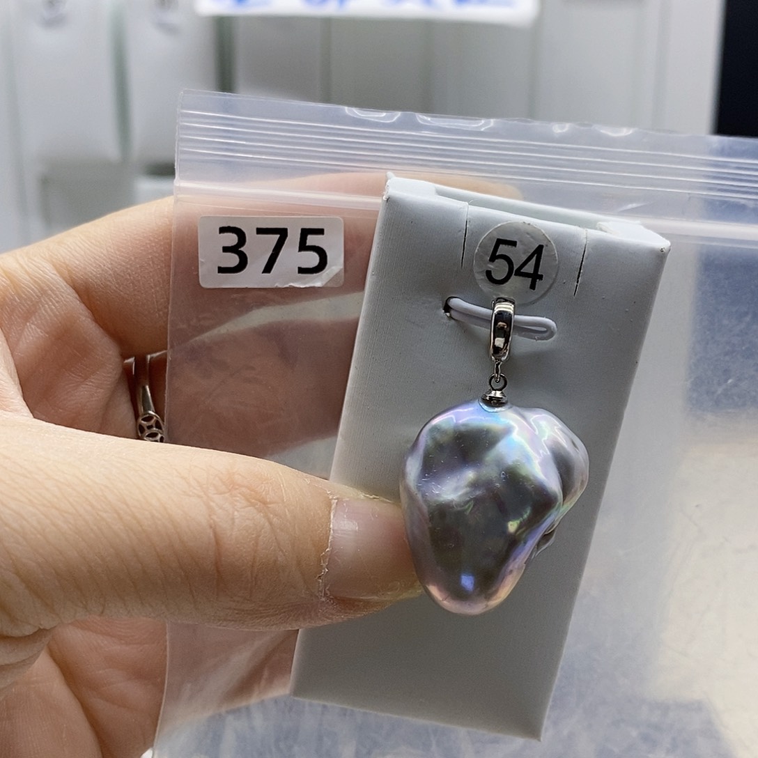 颈饰合金淡水珍珠