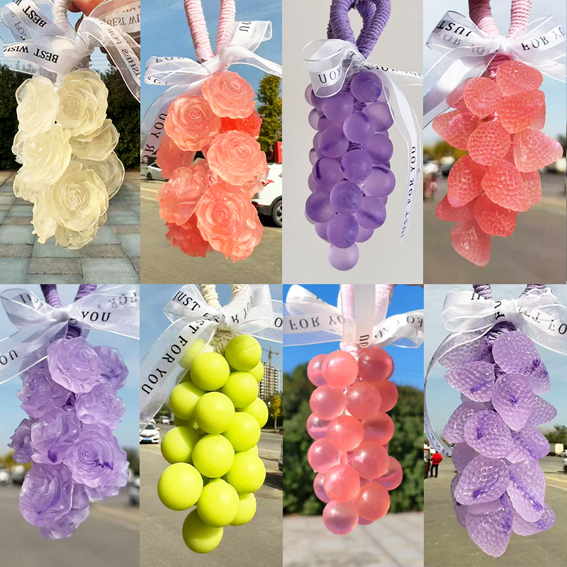 梦莉娇花瓣手工皂葡萄皂玫瑰花瓣