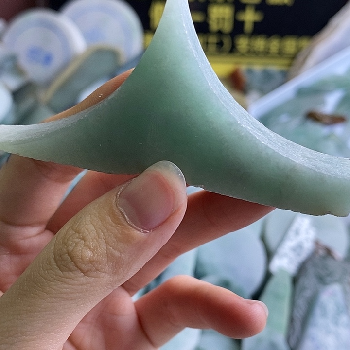 翡翠裸石纯天然翡翠