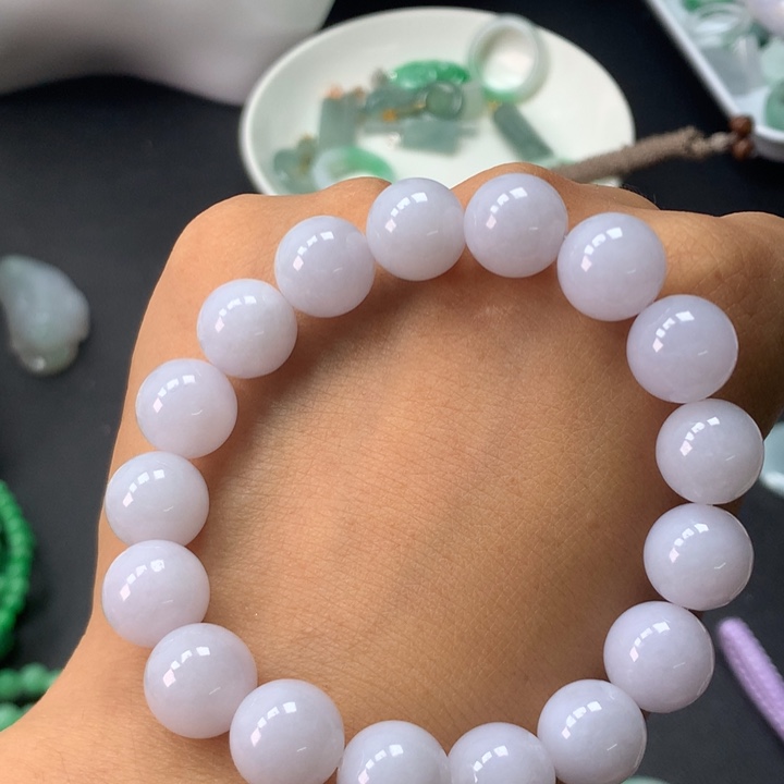 翡翠未镶嵌手链卡11