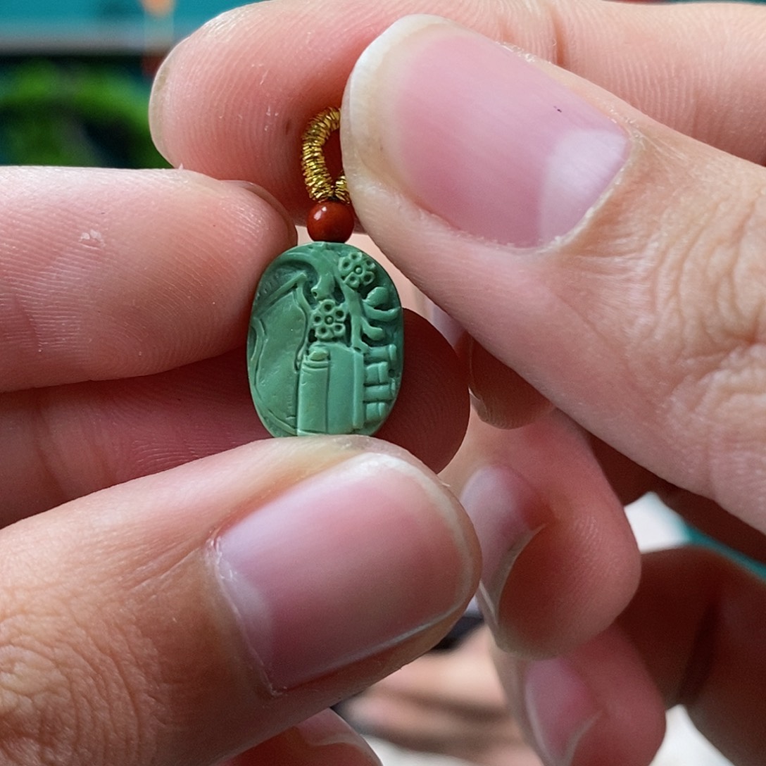 绿松石珠宝奇石未镶嵌