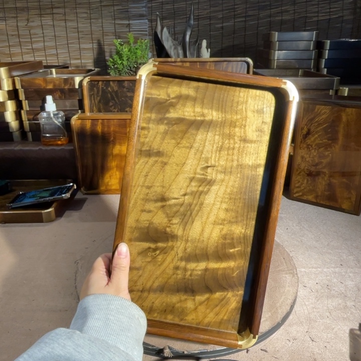 金丝楠金丝楠木文盘