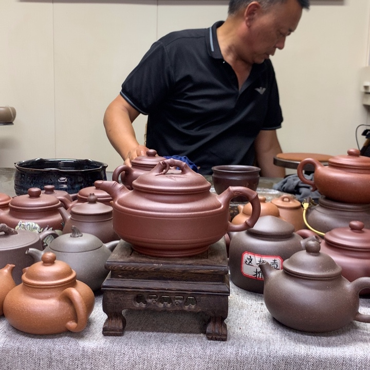 茶壶底槽青双线竹鼓350 C半手工制作
