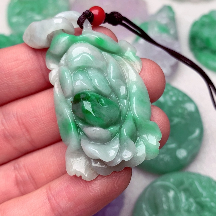 翡翠吊坠(不含链)未镶嵌