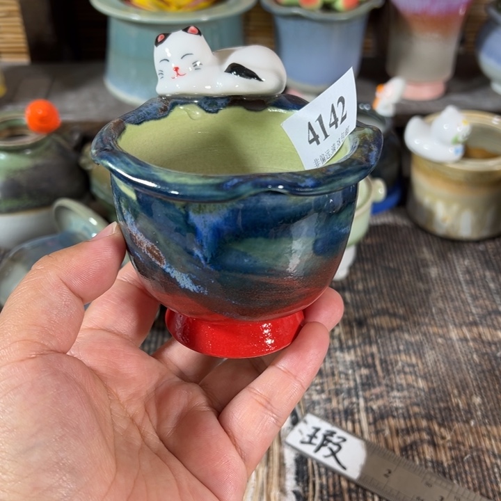 口7 手工花盆满30包邮