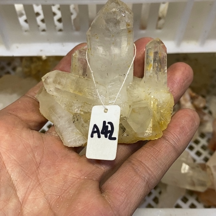 水晶水晶原石摆件未镶嵌