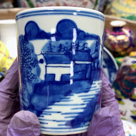 瓷片瓷器摆件瓷器摆件