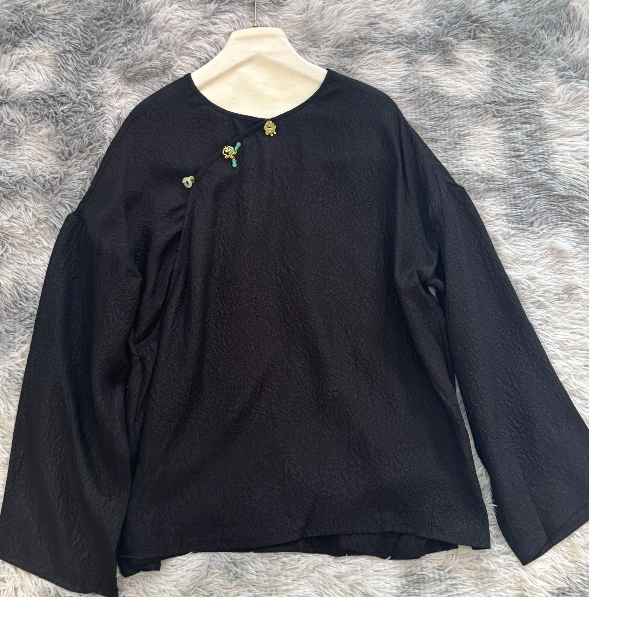 D30012南油爆款国风小衫