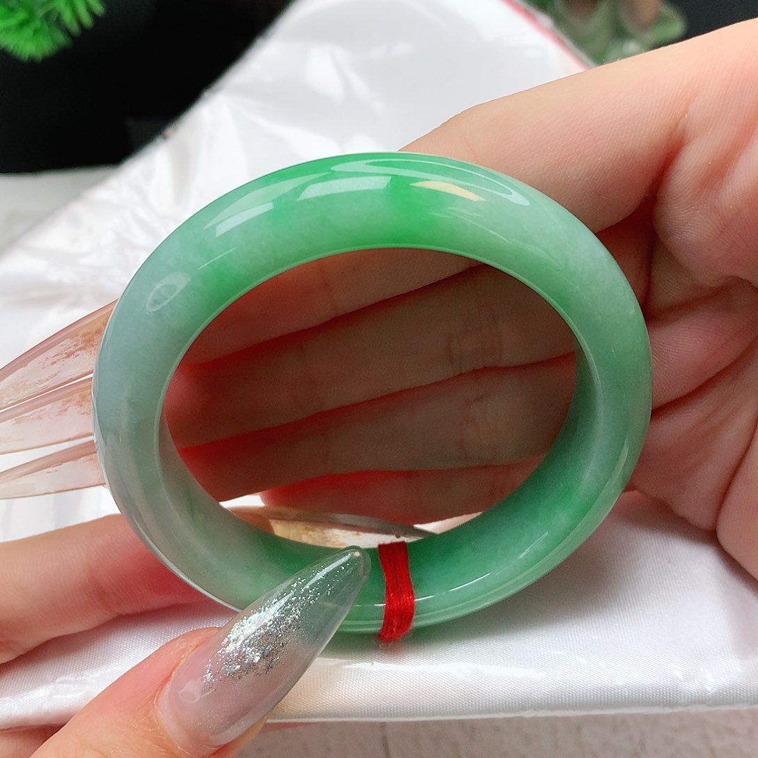 未镶嵌手镯翡翠正圈51