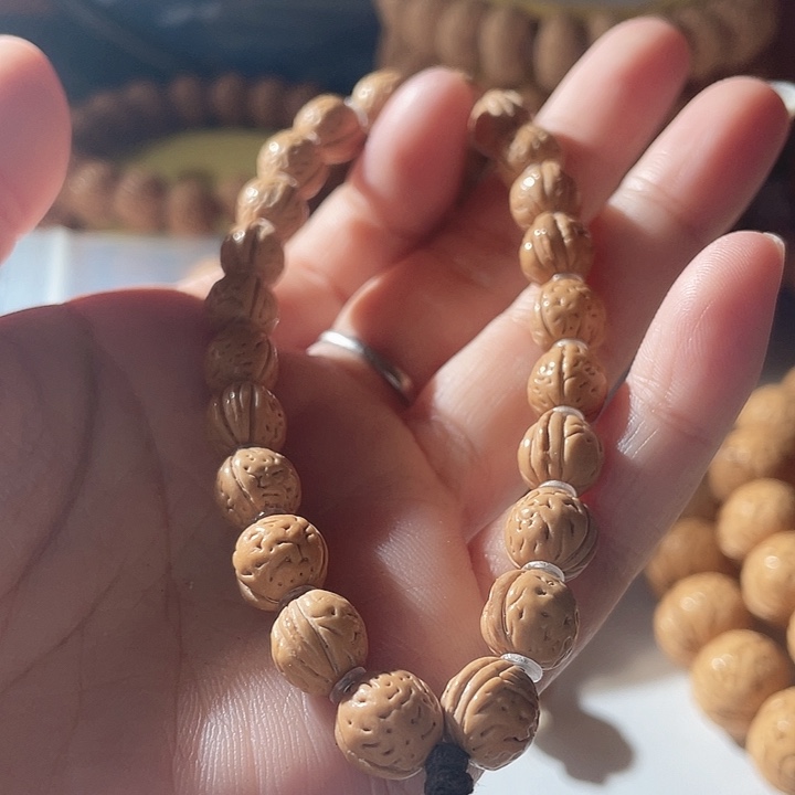 吊坠桃核桃核手串野生11