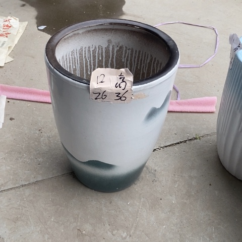 低腰锥形山水中 口26/36