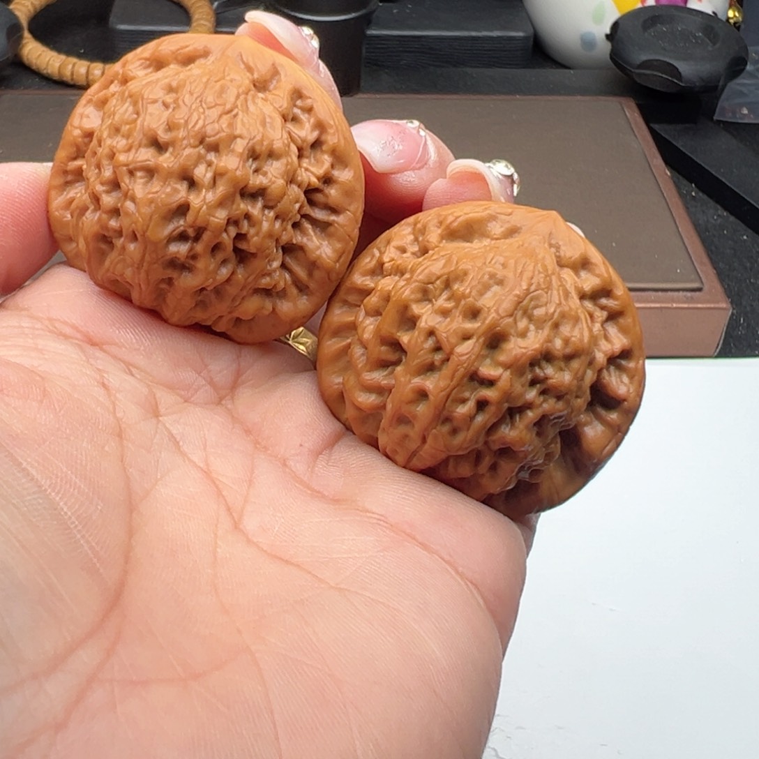 文玩核桃把件金公子41