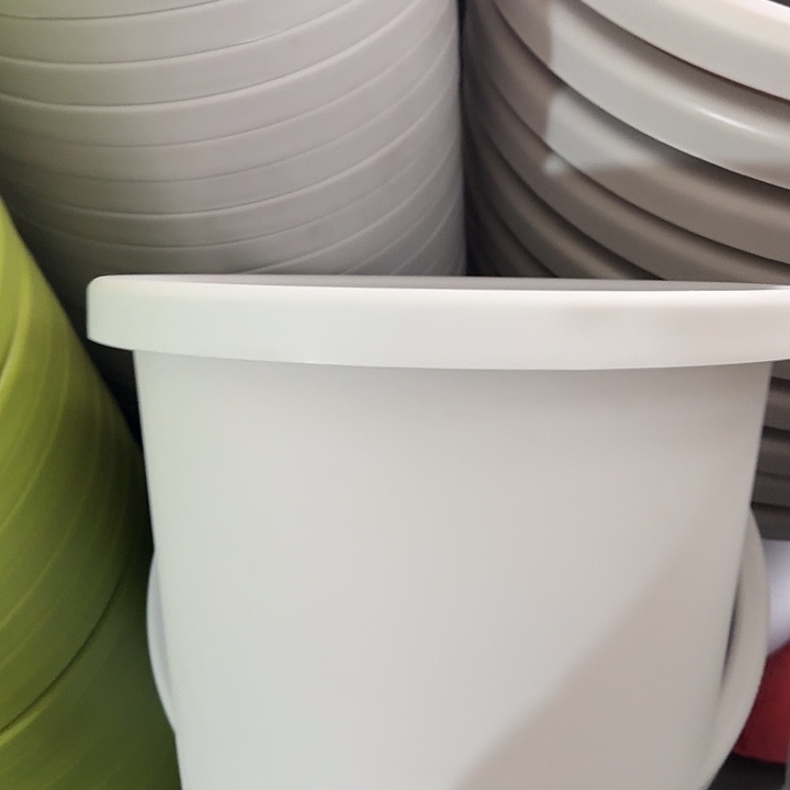 球根盆4号灰白无托5个