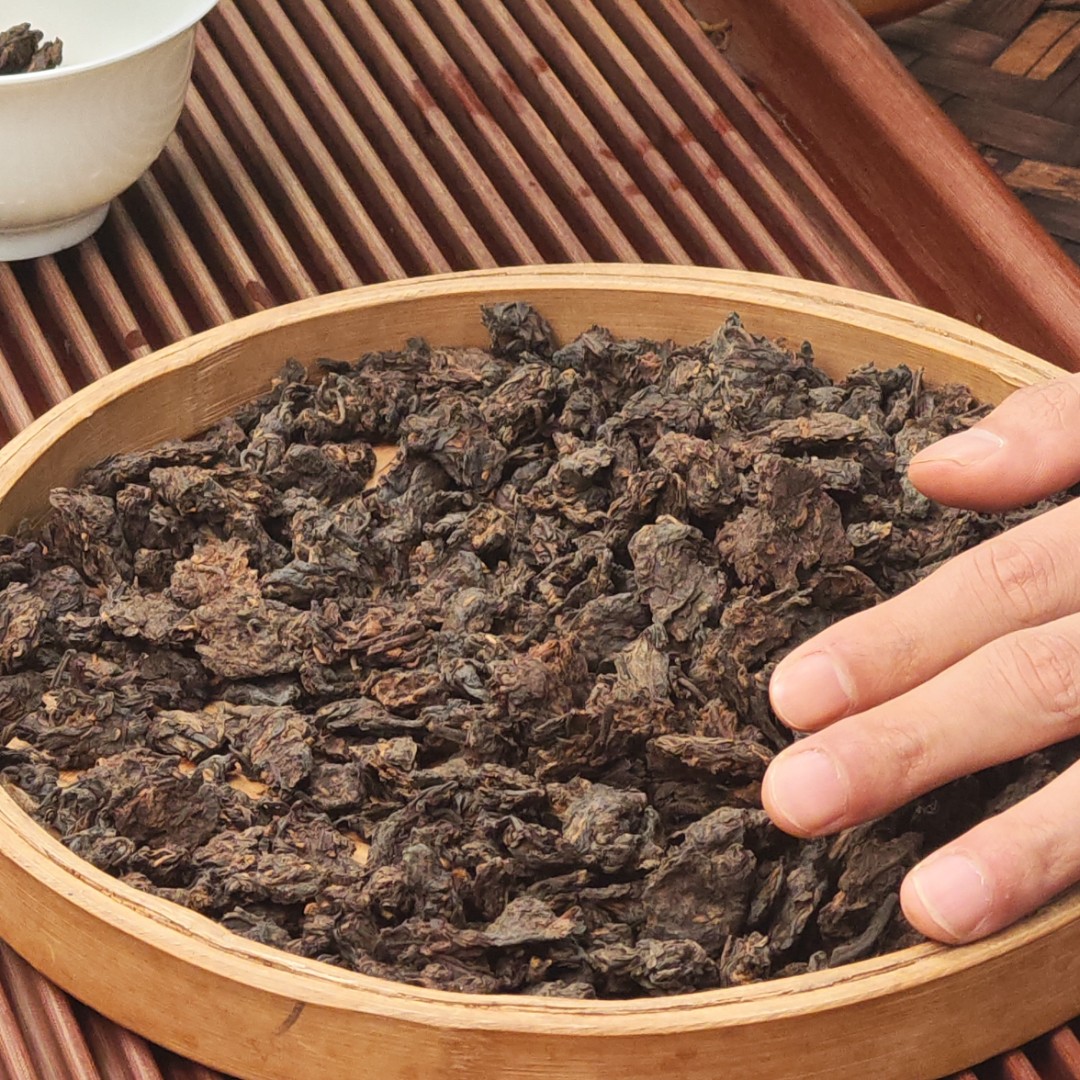 2016年春【易武老茶头·熟茶·混采】普洱散茶（100克）-12月3日【06】