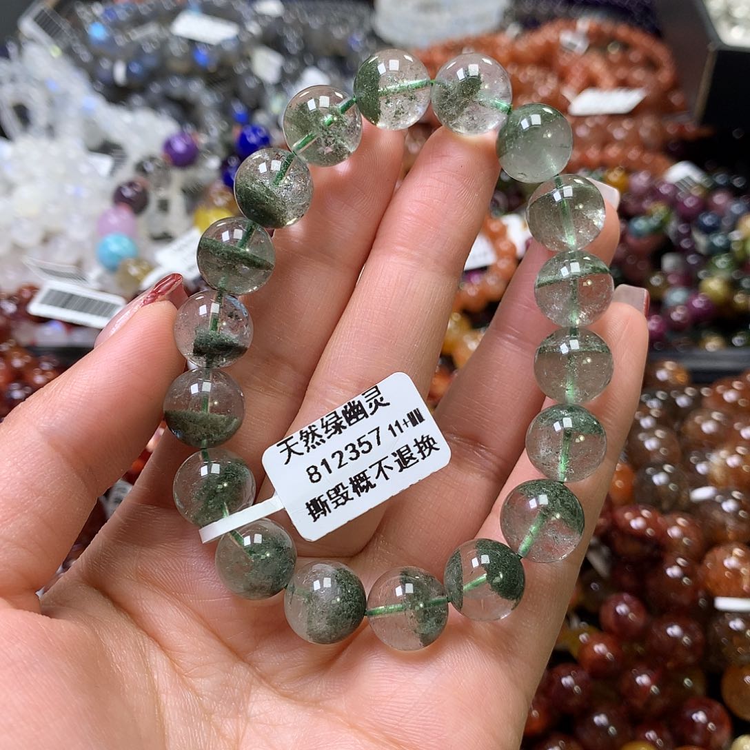 水晶手链未镶嵌，