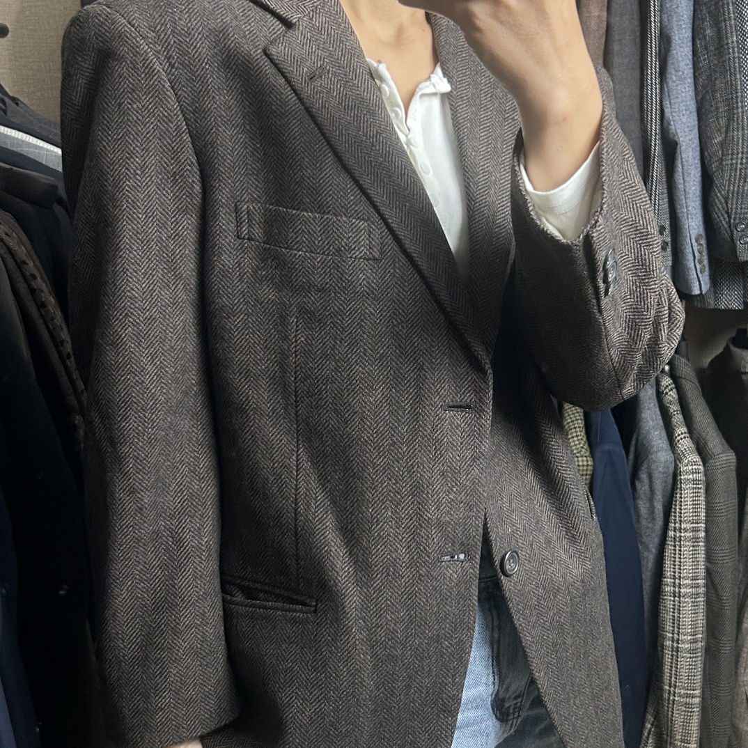 古着vintage男女同款百搭西服外套