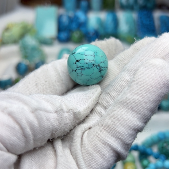 绿松石珠宝奇石未镶嵌