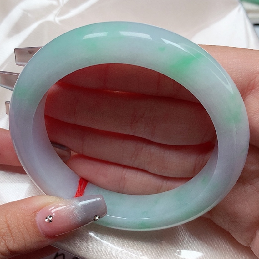 【闪购商品】翡翠手镯未镶嵌57圈
