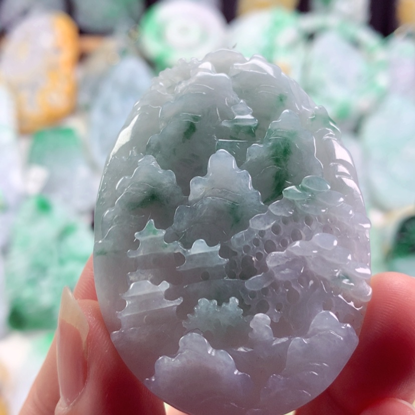 【闪购商品】翡翠吊坠(不含链)未镶嵌