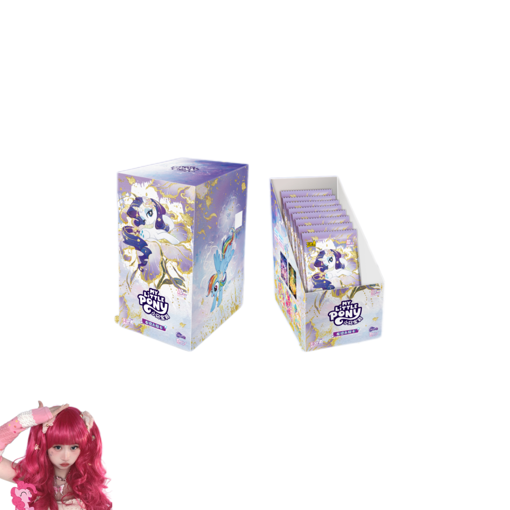 卡游【小马贴贴】小马宝莉系列收藏盲盒