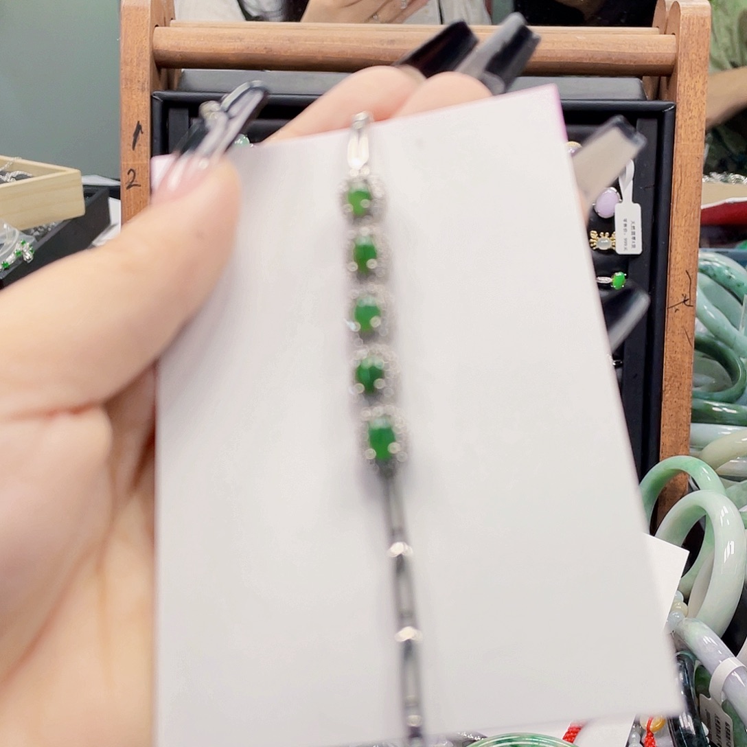 翡翠未镶嵌手镯天然翡翠Ａ