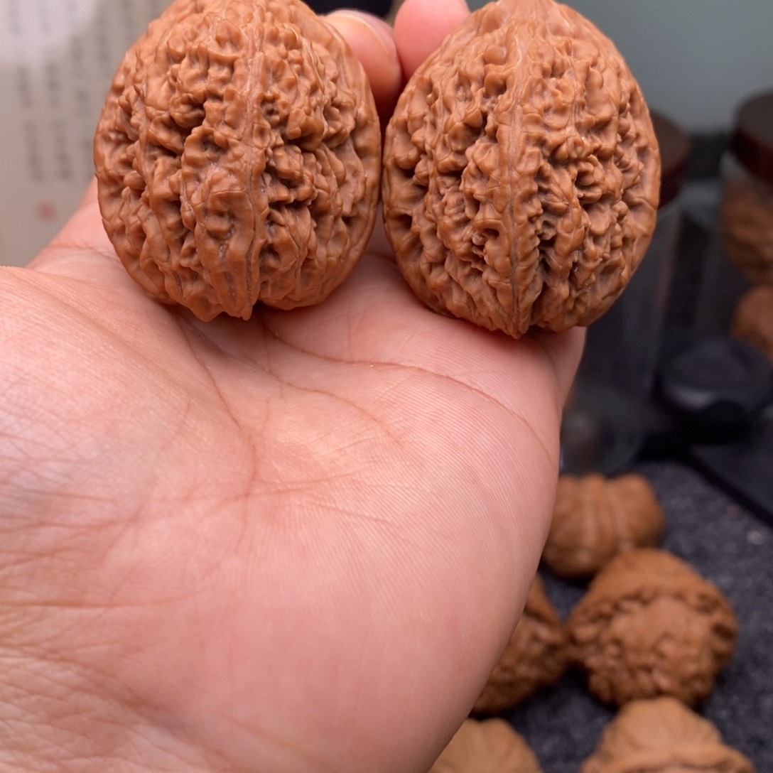 文玩核桃把件36.5大蒜头