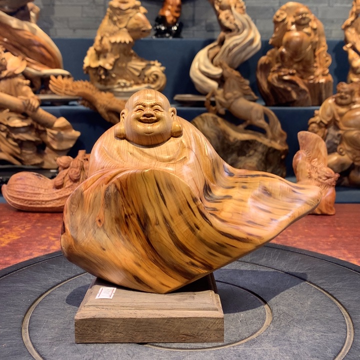 柏木（崖柏）根雕摆件